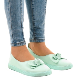 Niebieskie trampki wsuwane 8895-10