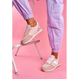 SEA Różowe damskie obuwie sportowe BL189