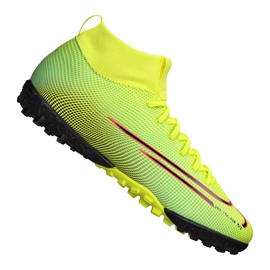 Buty Nike Superfly 7 Academy Mds Tf Jr BQ5407-703 wielokolorowe żółcie