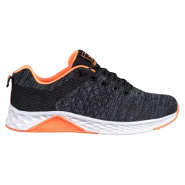 Ax Boxing Tekstylne Buty Sportowe czarne