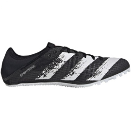 Buty lekkoatletyczne adidas Sprintstar m kolce M EG1199 czarne