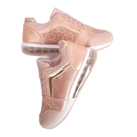 Buty sportowe damskie różowe BL206 Pink