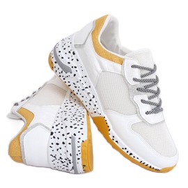 Buty sportowe białe YL-22 Yellow