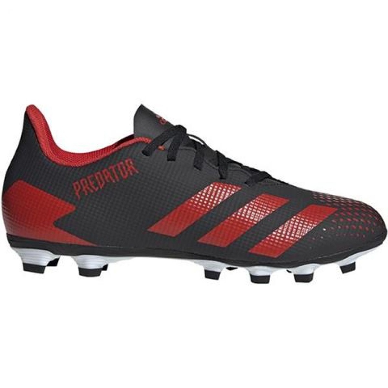 Buty piłkarskie adidas Predator 20.4 FxG M EE9566 czarne wielokolorowe