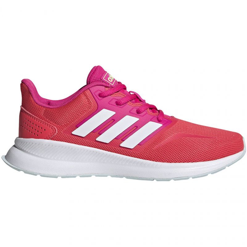 Buty adidas Runfalcon K Jr EG2550 czerwone różowe