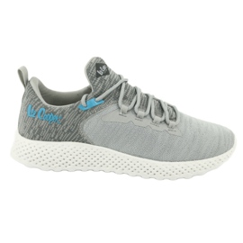 Lee Cooper Sportowe  LCW-20-32-012 Grey niebieskie szare