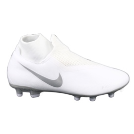 Buty piłkarskie Nike Phantom Vsn Academy Df FG/MG M AO3258-100 białe