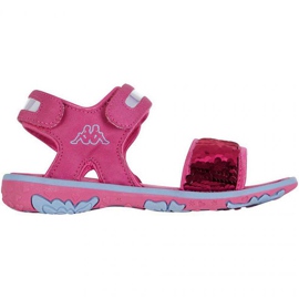 Sandały Kappa Seaqueen K Footwear Jr 260767K 2260 niebieskie różowe