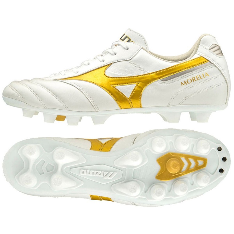 Buty piłkarskie Mizuno Morelia Ii Elite M P1GA200350 wielokolorowe białe