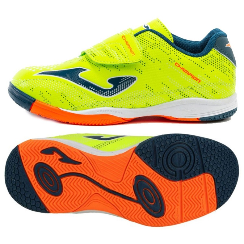 Buty halowe Joma Champion Jr 2011 In Jr CHJS.2011.IN wielokolorowe żółte