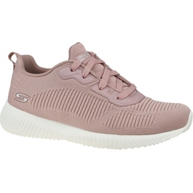 Buty Skechers Bobs Squad W 32504-BLSH różowe
