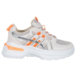 SHELOVET Modne Buty Sportowe Na Platformie wielokolorowe