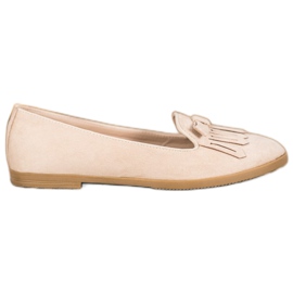 Coura Klasyczne Zamszowe Lordsy brązowe