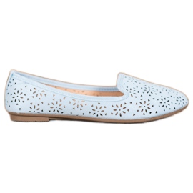 Clowse Błękitne Ażurowe Lordsy niebieskie