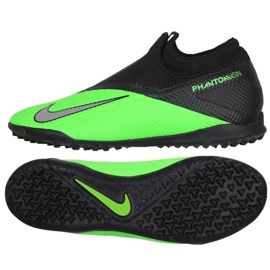 Buty piłkarskie Nike Phantom Vsn 2 Academy Df Tf M CD4172 306 czarne wielokolorowe