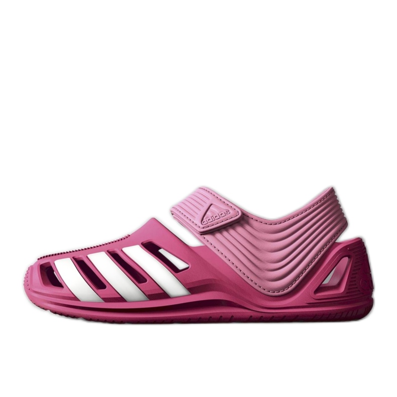 Sandały adidas Zsandal Jr B44457 różowe