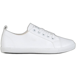 Ideal Shoes Buty Sportowe Fashion białe
