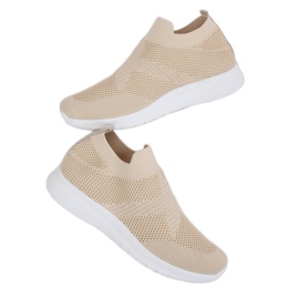 Buty sportowe beżowe NB330P Beige beżowy
