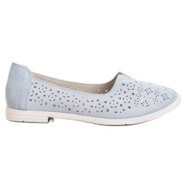 Seastar Wsuwane Ażurowe Obuwie niebieskie