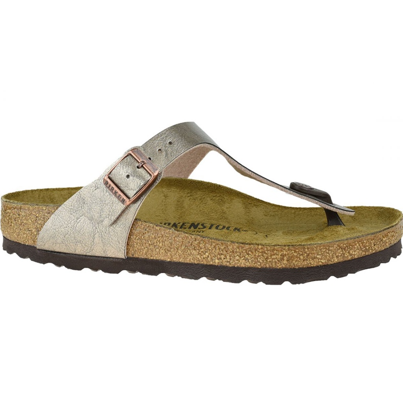 Klapki Birkenstock Gizeh Bf 1016144 szare