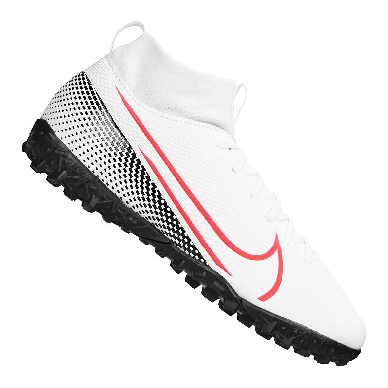 Buty piłkarskie Nike Superfly 7 Academy Tf Jr AT8143-160 białe wielokolorowe
