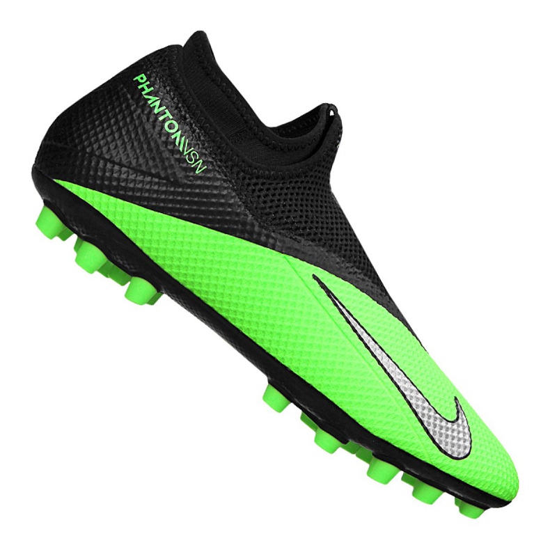 Buty piłkarskie Nike Phantom Vsn 2 Academy Df Ag M CD4155-306 zielone wielokolorowe