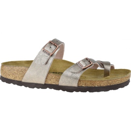 Klapki Birkenstock Mayari Bf W 1016409 różowe