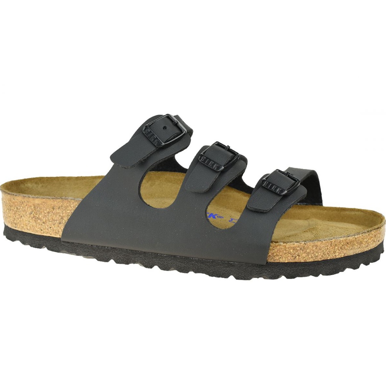 Klapki Birkenstock Florida Sfb Bf W 53011 czarne