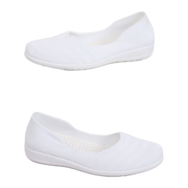 Baleriny siateczkowe białe IC03 White