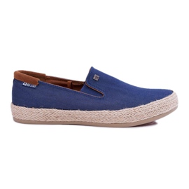 Trampki Męskie Espadryle Big Star Granatowe DD174246
