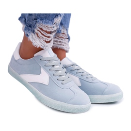 Obuwie Sportowe Damskie Big Star Błękitne DD274301 niebieskie