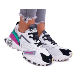 Damskie Sportowe Obuwie Big Star by Daniel Lopez FF274415 wielokolorowe