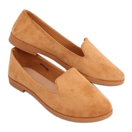 Lordsy damskie camel JX77P Camel brązowe