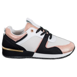 SHELOVET Kolorowe Sneakersy wielokolorowe