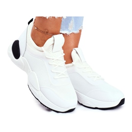 BUGO Sportowe Damskie Buty Czarno Białe Fellen czarne