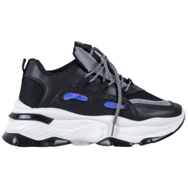 Small Swan Sportowe Sneakersy czarne