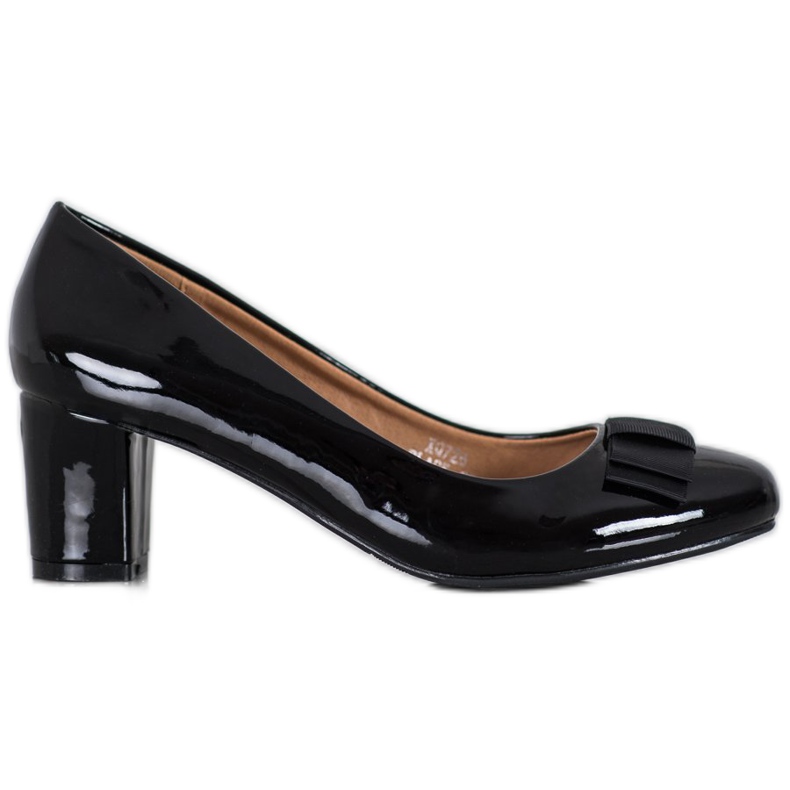 Weide Lakierowane Czółenka czarne