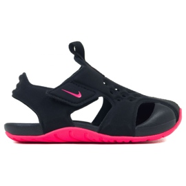 Buty Nike Sunray Protect 2 Jr 943827-003 czarne różowe
