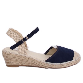 Espadryle na koturnie granatowe LLI-3M85 Blue Ii Gatunek