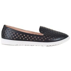 Renda Stylowe Lordsy Z Kryształkami czarne