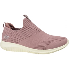 Buty Skechers Ultra Flex-First Take W 12837-MVE różowe