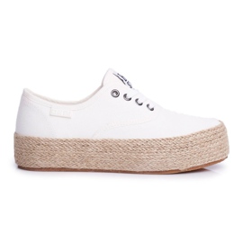 Espadryle Damskie Big Star Białe FF274143