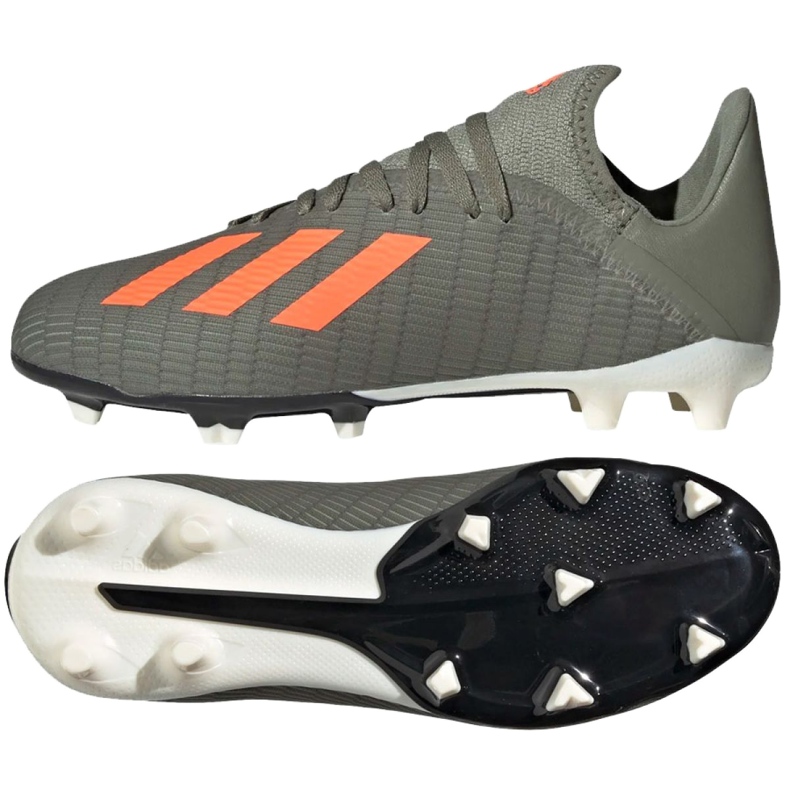 Buty piłkarskie adidas X 19.3 Fg Jr EF8374 khaki
