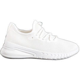 SHELOVET Tekstylne Sneakersy żółte