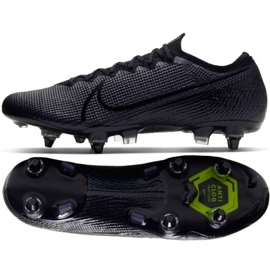 Buty piłkarskie Nike Mercurial Vapor 13 Elite SG-Pro Ac M AT7899-010 wielokolorowe czarne