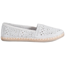 Espadryle W Azteckie Wzory MCKEYLOR szare