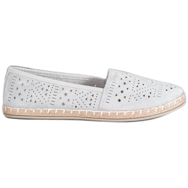 Espadryle W Azteckie Wzory MCKEYLOR szare