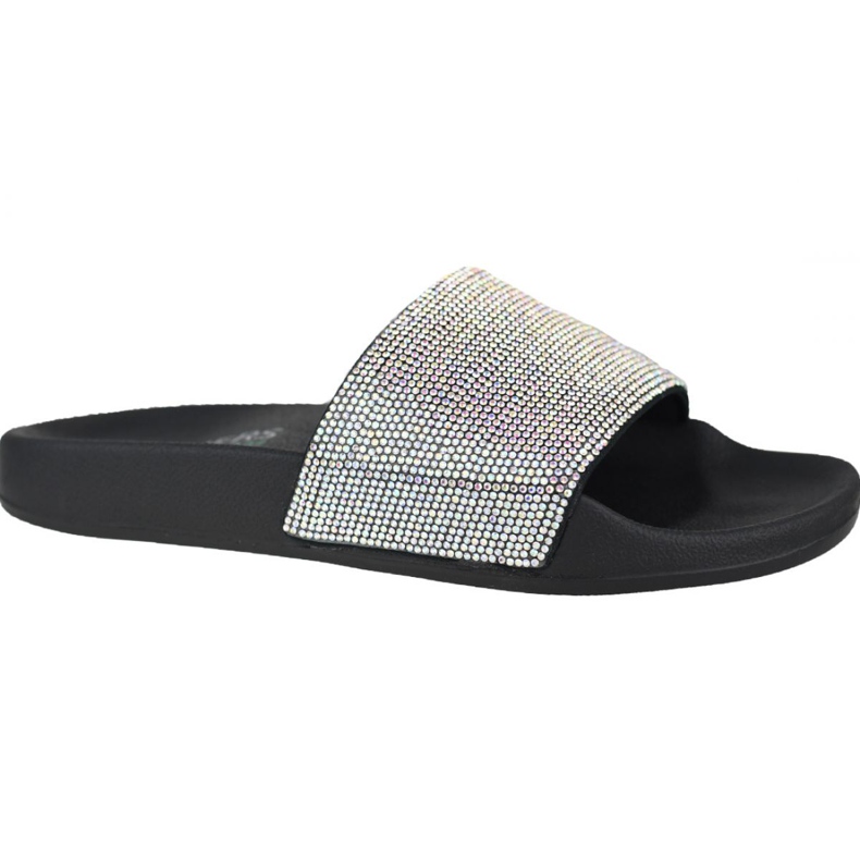 Klapki Skechers Pop Ups-Stone Age W 32369-BLK czarne