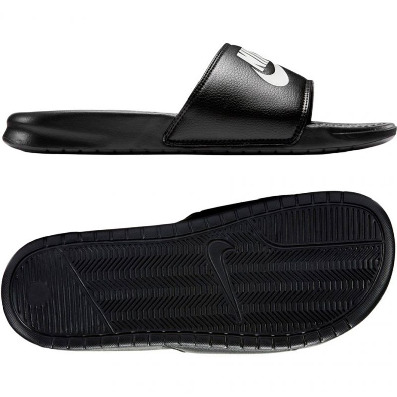 Klapki Nike Benassi Jdi 343880 090 czarne