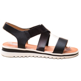 Weide Sandały Na Platformie czarne